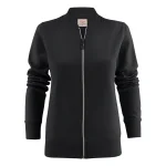 Damen Javelin Pullover Reißverschluss Black