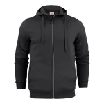 Overhead Herren Pullover mit Reißverschluss Black