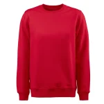 Herren Softball Rundhalspullover Red